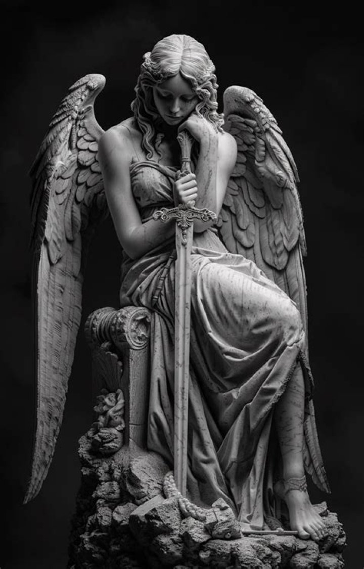 A Fallen Angel Statue's Tale